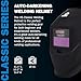 Miller 287803 Classic Series VS Welding Helmet, Auto-Darkening Welding Helmet, Black