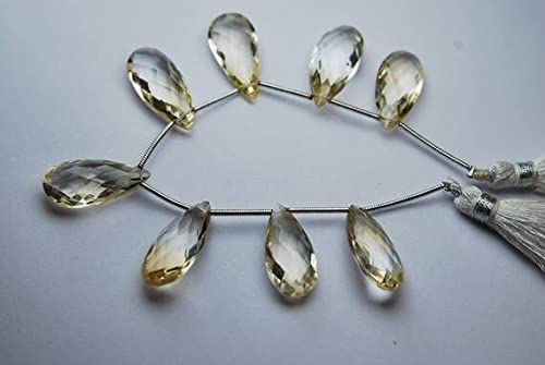 Citrine naturelle en paires assorties pour éliminer les défauts de symétrie en bijouterie
