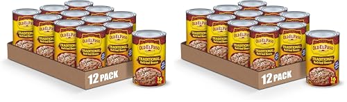 Image of Old El Paso Traditional Canned Refried Beans, 1 Can, 16 oz (Pack of 24)