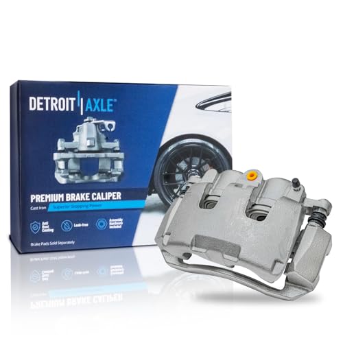 Image of Detroit Axle - Front Left Brake Caliper for 07-09 Dodge Durango