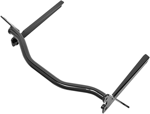 Miniatura 8 de Barra de soporte de luz de motocicleta, soporte de luz de señal de giro antiniebla para Harley Heritage Softail Fatboy 2002-2017, negro