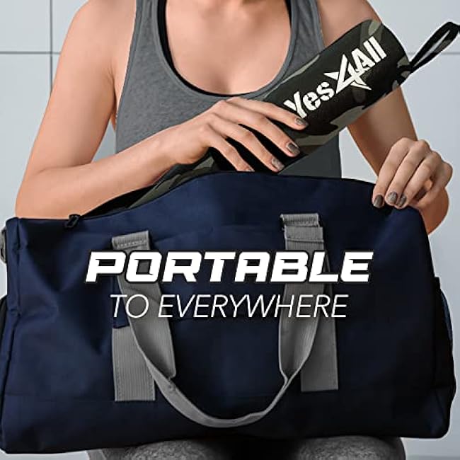 Yes4All Ergonomic Foam Bar Pad - Olympic Barbell Squat Pad - Neck Pad for Squats, Hip Thrusts - Weight Lifting Bar Pad