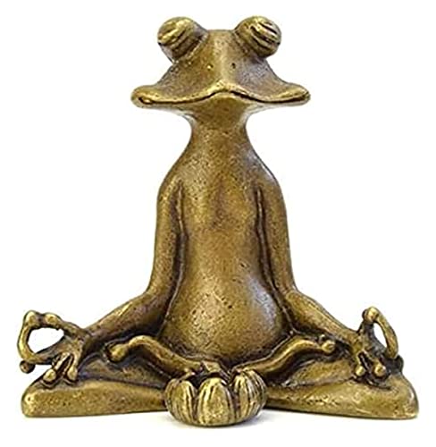 Accessoires de table grenouille ornement laiton sculpté flore fleur