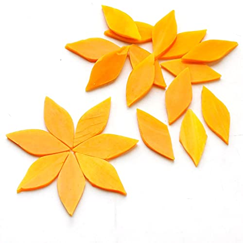 Tesselles mosaique Mosaïque de mosaïque en forme de feuille de feuille de mosaïque DIY Puzzle de mosaïque de montagnes à la main Faire de la décoration murale Art Fournitures de décoration murale Mosa Cover