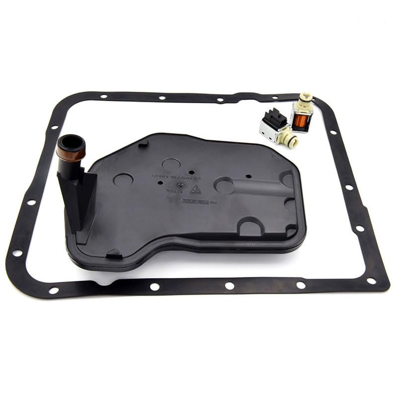 Transmission Shift Solenoid Service Kit Filter Gasket A B Fit for 4L60E 1998&UP 24208813, 24230290 10478120
