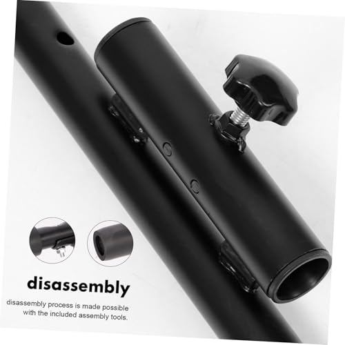 Poignée pour trampoline en acier inoxydable noir solide POPETPOP