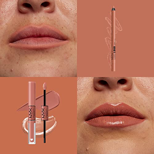 Nyx Professional Makeup Shine Loud High Shine Lip Color Rossetto Liquido Con Brillantezza Intensa Colore 25 Daring Damsel 6.5 Ml - 6