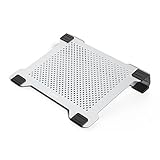 ノートパソコンスタンド ORICO PC冷却台 高品質のアルミ合金 15.6インチまで対応 複数の通気ホール 配線やすい 猫背/肩こり 改善 MacBook最適 NB15-SV