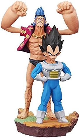 Amazon Co Jp ドラゴンボールz ワンピース ドラゴンボールカプセル ネオ With ワンピース べジータ フランキー フルカラー 単品 ホビー 通販