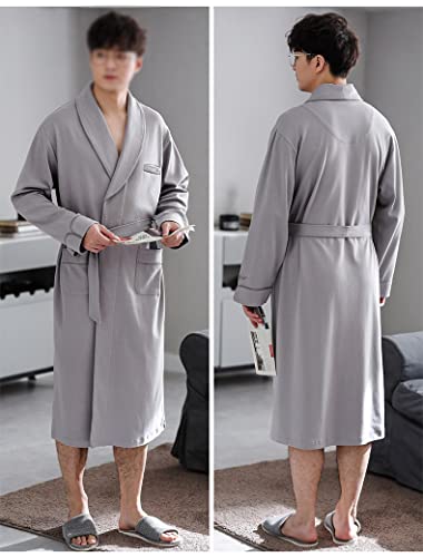 Robe de bain de qualité supérieure en pur coton doux taille M - 5