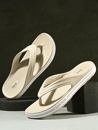 Image of Men's Comfort Flip Flops with Cushioned EVA Sole | Lightweight Anti-Slip Everyday Wear Slippers for Walking, Home, Outdoor & Casual Use