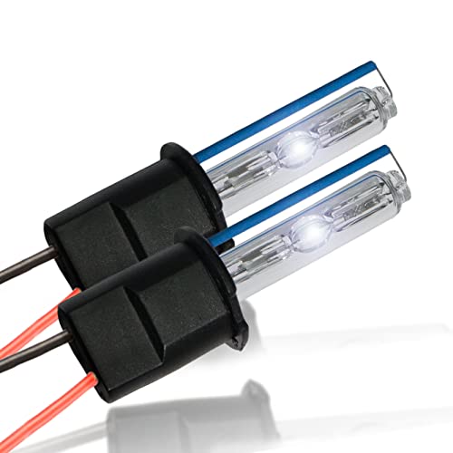 Image of AC HID Xenon Replacement Bulbs - H3 8000K - Medium Blue (1 Pair)