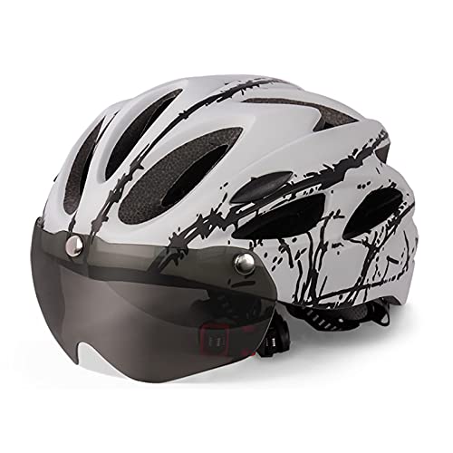 Casco de ciclismo de montaña y carretera ajustable para hombres y mujeres