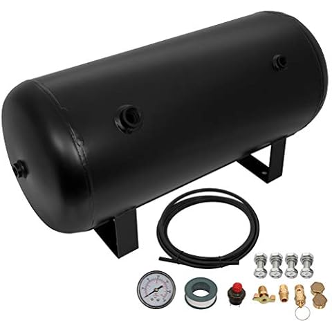 AINTIER 5 Gallon Horn Air Tank Air Compressor Tank Car Horn Tank Air Horn Tank Train Horn Tank Cover