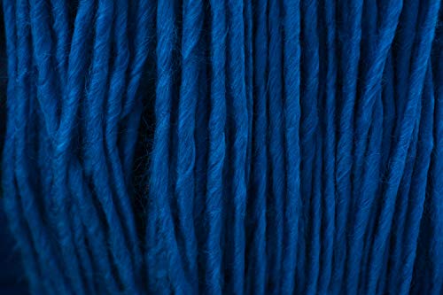 Image of M.G ENTERPRISE Knitting Roving Yarn Medium Thick Wool, Dark Blue 100 gm Best Used with Knitting Needles, Crochet Needles Wool Roving Yarn for Knitting. by M.G ENTERPRISE