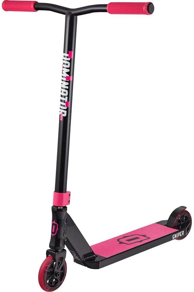 Dominator Sniper Complete Pro Stunt Scooter (Black/Pink)