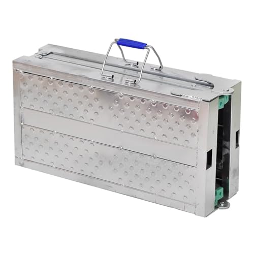 Plataforma de andamio plegable, banco de trabajo portátil de 400 kg de capacidad, altura ajustable de 4 niveles con superficie antideslizante para pintura y construcción