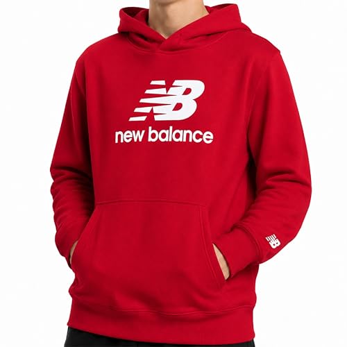 New Balance Boys Soft Fleece Pullover Hoodie with Pocket, Athletic 8-20