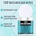 NOVEHA 150PCs Cat Ear Wipes - Pet Ear Cleaner - Safe & Soft Ear Cleaner for Cats - Easy & Gently Remove Wax, Dirt & Odor - Soothing, Non-Irritating, Unscented Grooming Care