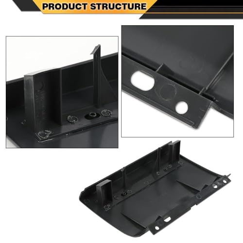 Panel para portavasos de tablero gris oscuro para Chevy Silverado miniatura 3