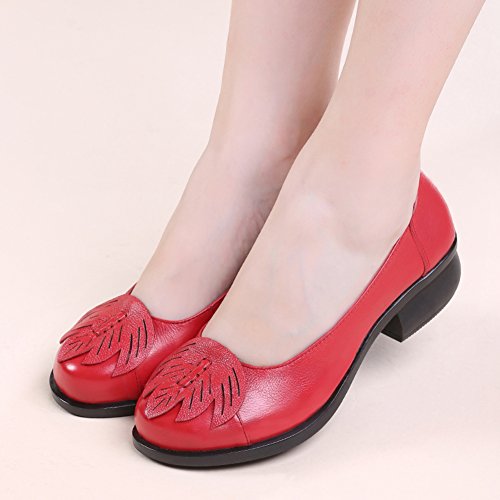 Espadrilles à talons pour le printemps à bouche peu profonde