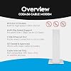 Hitron CODA56 DOCSIS 3.1 Cable Modem ONLY (NOT Fiber) | 2.5 Gbps | NO WiFi/Voice/Router | Single Ethernet Port | Xfinity/Spectrum/Cox Compatible | Requires Separate WiFi Router
