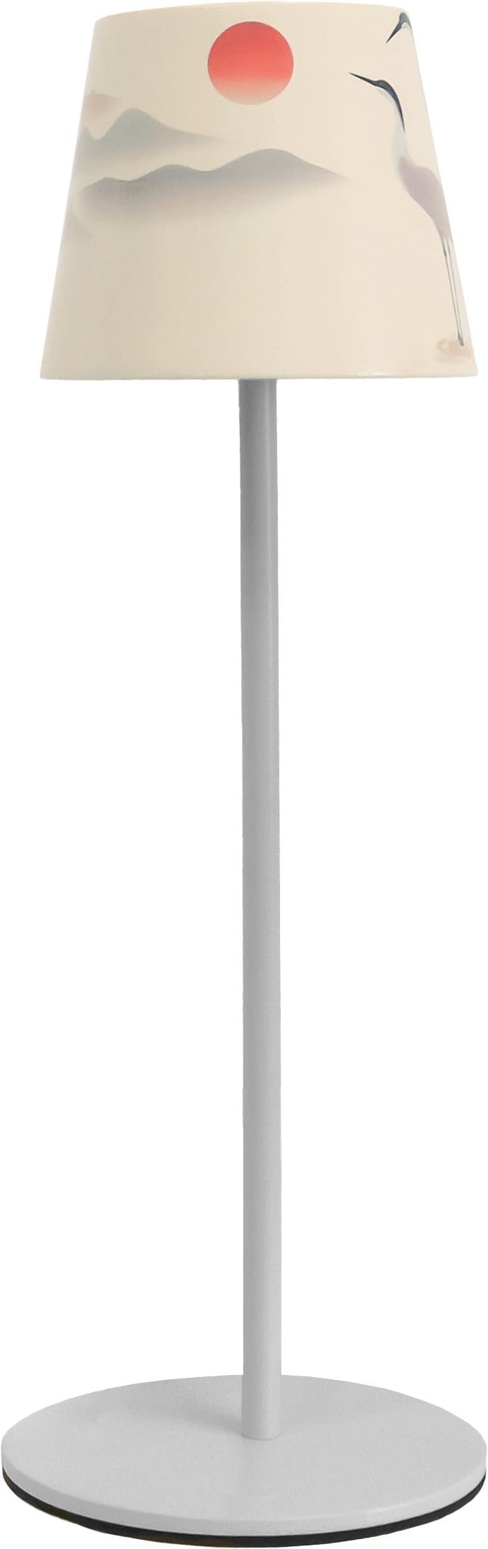 Majestic ALEA DULAC JL - Lampada da tavolo LED senza fili ricaricabile, per interni ed esterni, H37cm, confezione regalo riutilizzabile, design registrato Japan