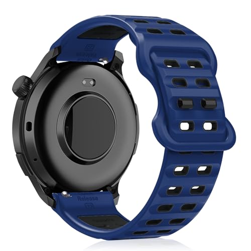 [RicYeel] 22mm �o���h Amazfit Active Max/Balance 2 1/Bip 6 5 5Unity/T-Rex 3Pro 48mm �Ή� �V���R���X�|�[�c�o���h ������� �_�炩�� �h�� �j�����p �����x���g Amazfit 