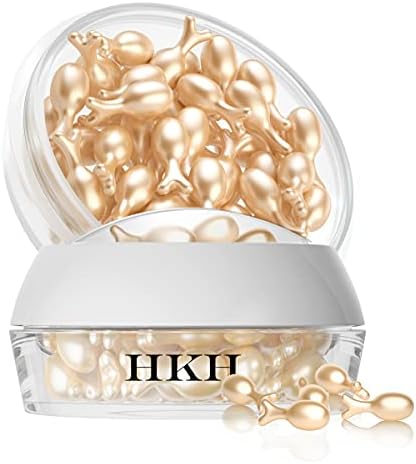 HKH Vitamin C Serum for Face, Anti Aging Serum with Hyaluronic Acid Supplements, Vitamin E, Reduces Wrinkles, Dark Spot Remover for Face, Retinol Serum for Face, Face Serum for Women