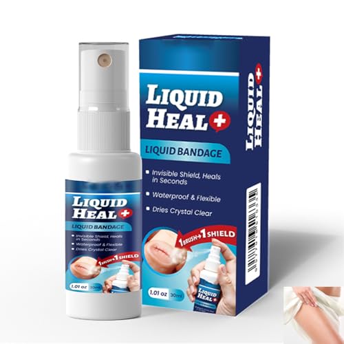 Liquid Bandage Spray,Spray de bandage liquide,Bandage liquide imperméable,Bandage liquide imperméable Bandage liquide pour plaies à sec rapide d'aide fissurée
