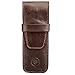 Produktbild Maxwell-Scott Luxus Stiftetui aus Leder (Pienza), Dunkelbraun, One Size