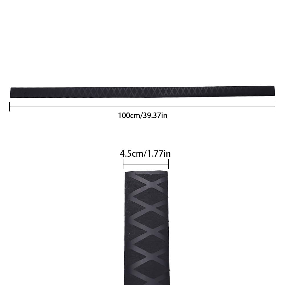 Manchon Thermorétractable MiOYOOW Pour Canne à Pêche – Diamètres 25-45 Mm, Longueur 101,6 Cm, Antidérapant