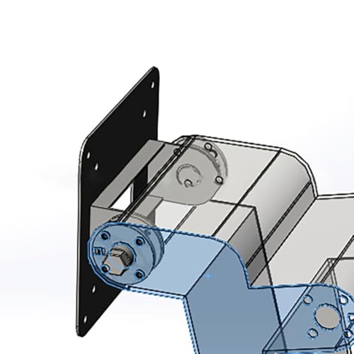 Startbuymore 2Pcs Disc Damping Shaft with 360 Degree Flexibility for Industrial Equipment, XK543M62 (XK543-M6-2-1NM)