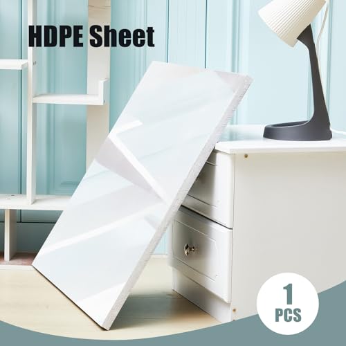 Plancha HDPE blanca 12 x 12 x 1.9 cm espesor 0.75 pulg miniatura 7