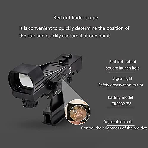 WANWEN Refraktor-Teleskop für Erwachsene 127 mm Öffnung 1200 mm einstellbare tragbare Teleskope mit stabilem Stativ und… – Bild 3