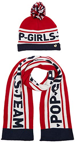TUC TUC 50573 Set Sciarpa, Guanti e Cappello, Rosso (Rojo 3), 14 Anni Bambina