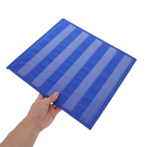 Tableau de poche éducatif stable double face en tissu pour classe - 4