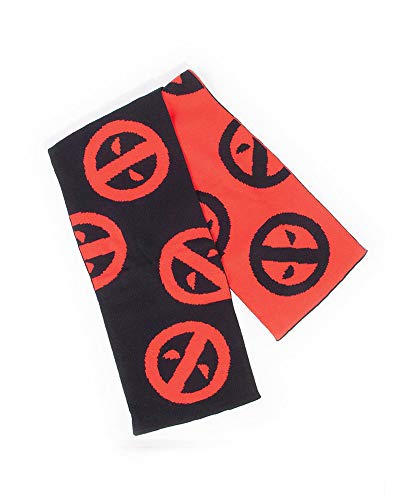 Bonnet écharpe Deadpool unisexe multicolore taille unique hiver - 3