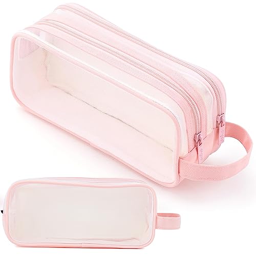 Bafiwu Trousse Scolaire, Trousses Transparente 2...