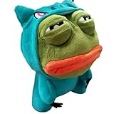 HWHXCZYH Frog Doll Sad Frog Plush Toy 9 in.Free to Dress Up Gifts Toys Interactive Displays Family Christmas Children's Day