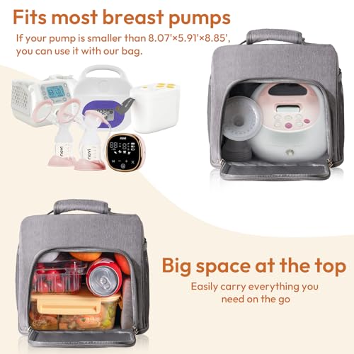 Ncvi AM9518-1 Breast Pump Bag, Backpack Compatible With Spectra S1, S2 thumb #1