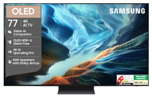 Image of Samsung 77 inches OLED 4K Samsung Vision AI Smart TV QA77S90HAULXL