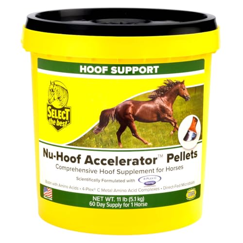 RICHDEL 784299591103 Nu-Hoof Accelerator Hoof & Coat Support for Horses, 11 lb