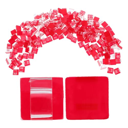 VALICLUD 200pcs Self Adhesive Cable Clips for Wall Transparent Plastic Wire Holders for Cord Management Cable Clamps to Prevent Damage and Tangles Easy Installation Without Tools