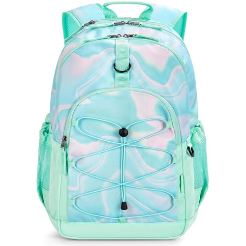 Choco Mocha Rucksack für Teenager Mädchen, Tie Dye Travel Schule Schulrucksack, 18 Zoll, Rosa