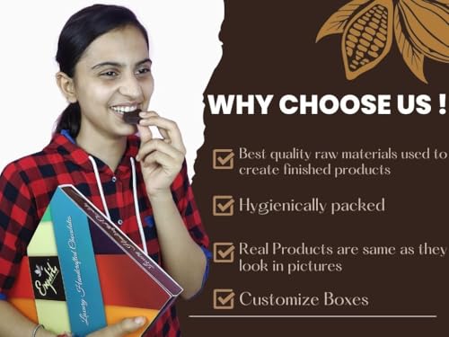 Image of EXPELITE Eid Mubarak Dry Fruits Chocolate gift 25 pieces - Gift for Friends