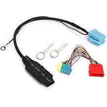 Yctze Bluetooth 5.0 Audio Adapter Radio Connector, Car Stereo Audio AUX Adapter Cable ABS Fits for Audi A2 A3 8L 8P TT20pin/