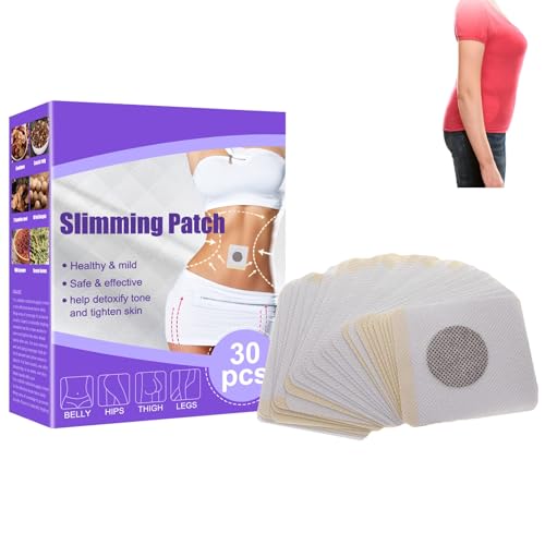 Parches Para Adelgazar,Parche Adelgazante,Parche Natural para el Vientre,Slim Patch para Deshacerse de la Grasa Abdominal,Pegatina Delgada para Quemar Grasa Pérdida de Peso
