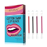 Tattoo Lipstick Cigarette Cotton Swab, Lipstick Long-Lasting and Kiss-proof Cotton Swab Lip Glaze,...