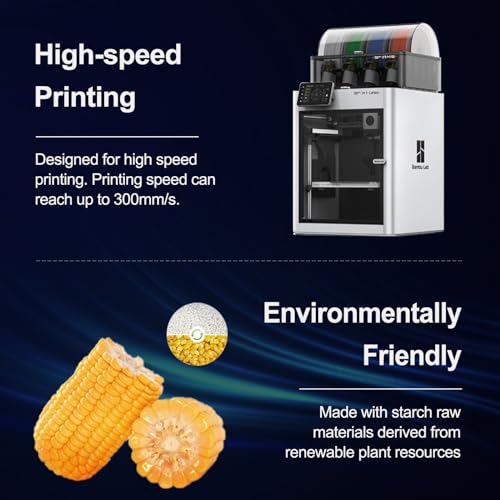 Image of PLA Filament 1.75mm Ruby Red 1KG, Clog-Free 3D Printer Filament Dimensional Accuracy + /- 0.02mm, High Speed Printing 1kg Spool(2.2lbs) 3D Printing Filament Fits for Most FDM 3D Printers